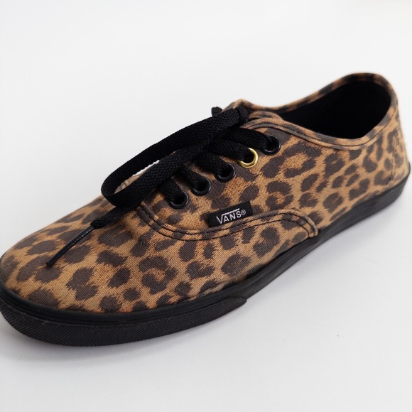Vans Authentic Leopard Print Shoes Men's‎ 6.5 Women's 8 - Picture 3 of 16